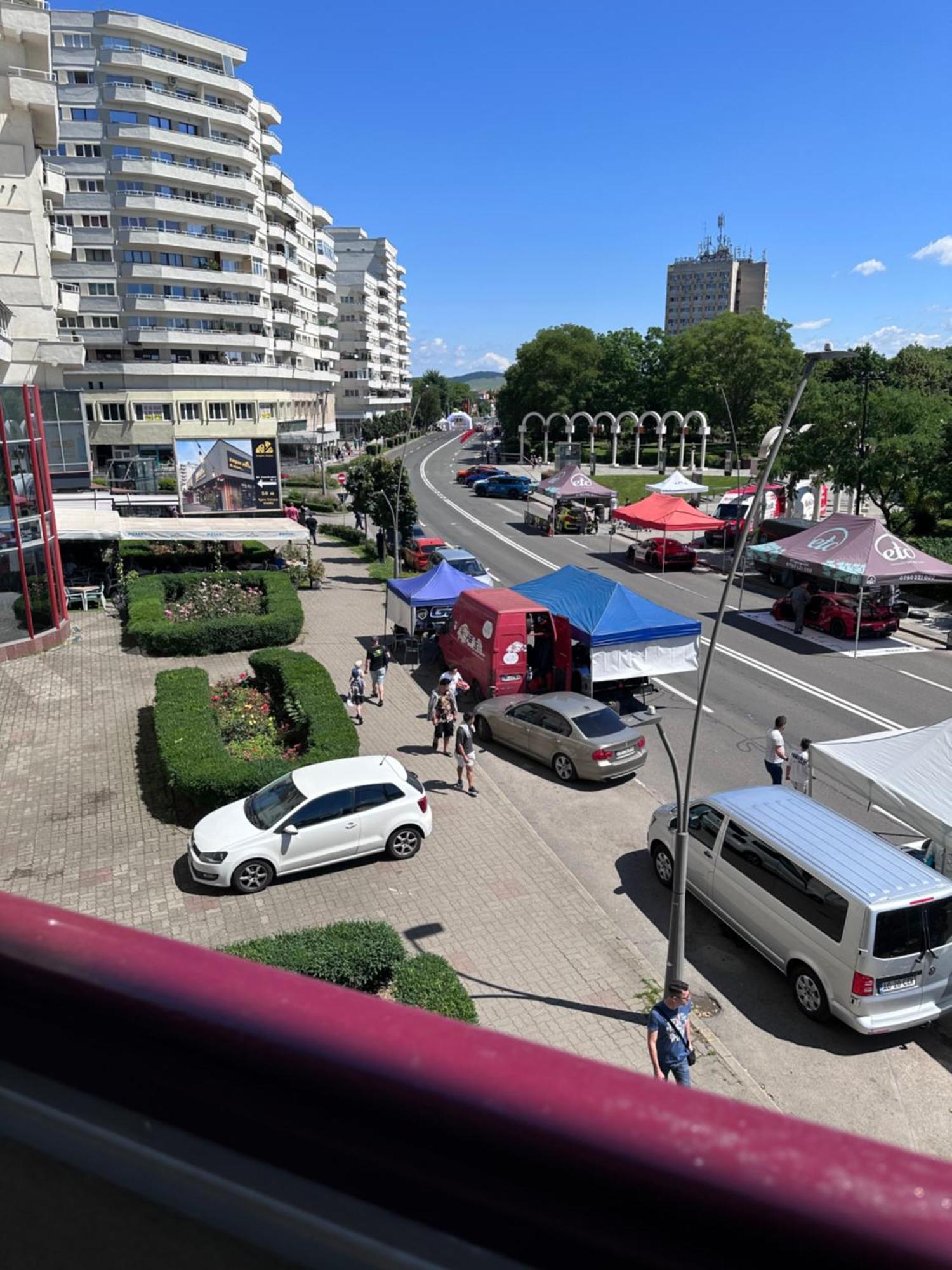 Studio Panoramic With Balcony And Parcul Unirii View Alba Iulia Exterior foto